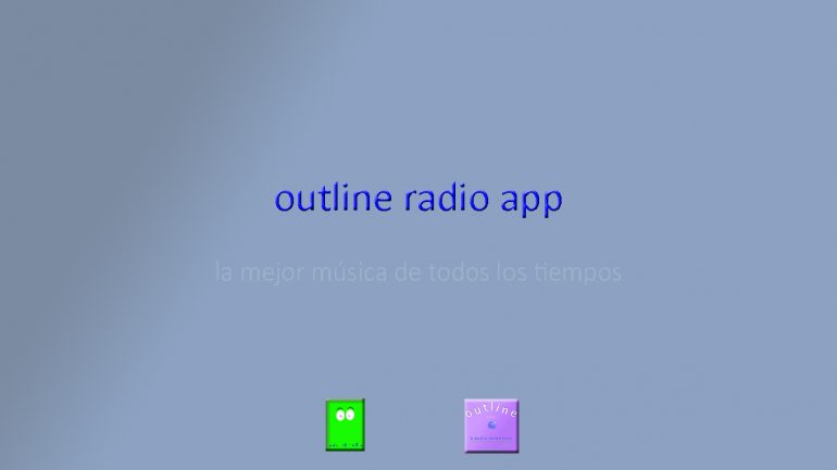 outline radio app